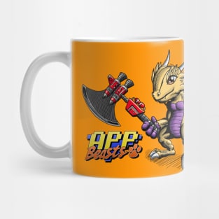 Horned Lizard with Ax App Beast Mug